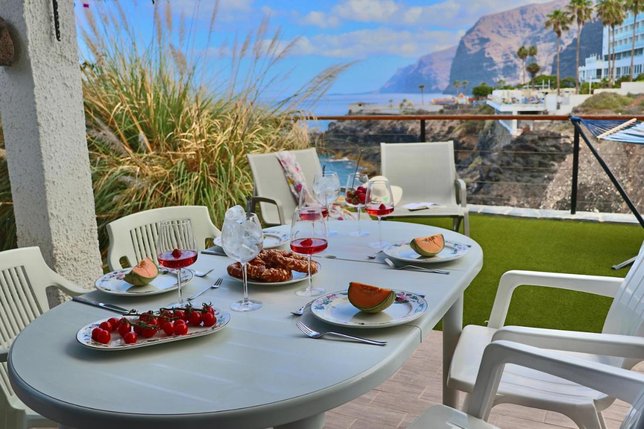 Panoramic Seaview Escape Villa Puerto de Santiago  Exteriör bild